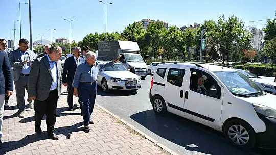 Başkan Büyükkılıç, DSİ Katlı Kavşağı proje çalışmalarını inceledi