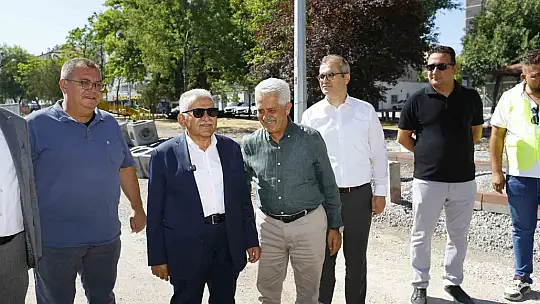 Başkan Büyükkılıç, DSİ-Yeni Sanayi Katlı Kavşağı Projesi'nde incelemelerde bulundu