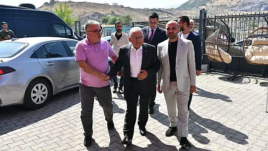 Başkan Büyükkılıç, Elitaş ile birlikte iş dünyasıyla buluştu