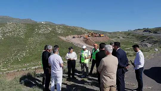 Başkan Büyükkılıç, Erciyes'e nefes olacak alternatif yol çalışmalarını inceledi