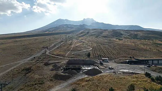Başkan Büyükkılıç, Erciyes'te Dağ Kızağı Projesi'ni inceledi