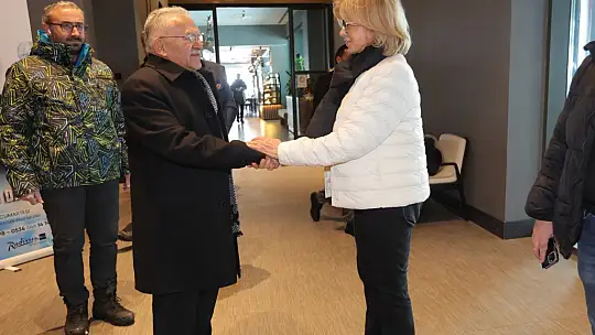 Başkan Büyükkılıç, eski Başbakan Tansu Çiller'e Erciyes'i tanıttı