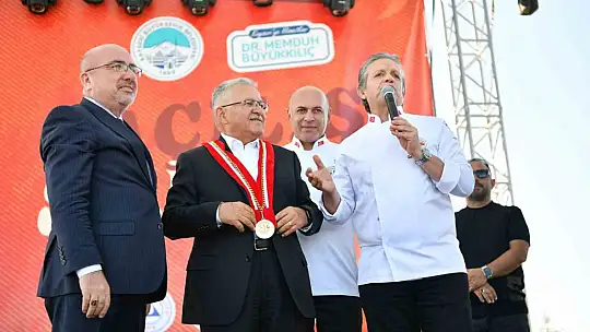 Başkan Büyükkılıç, Gastronomi Günleri'ni 3'üncüsüyle taçlandırıyor