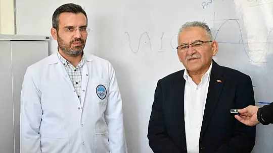 Başkan Büyükkılıç, geleceğin bilişim yıldızları ile bir araya geldi