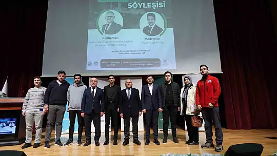 Başkan Büyükkılıç gençlerle tecrübelerini paylaştı