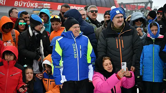 Başkan Büyükkılıç, genel müdür ve federasyon başkanı Şahin'e şehri ve Büyükşehir'in tesislerini tanıttı
