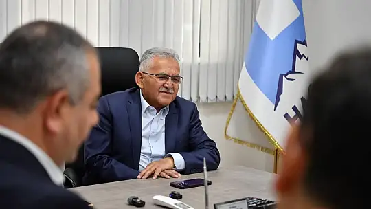 Başkan Büyükkılıç, ilçe belediyeleri yatırım toplantılarına Hacılar ile devam etti