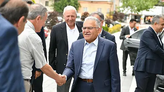 Başkan Büyükkılıç, ilçe belediyeleri yatırım toplantılarına Hacılar ile devam etti
