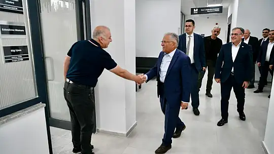 Başkan Büyükkılıç, ilçe belediyeleri yatırım toplantılarına Hacılar ile devam etti