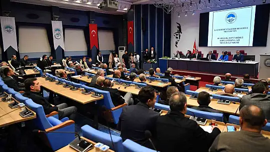 Başkan Büyükkılıç'ın 2027 'Kültür Başkentliği' önergesi meclisten tam destek aldı