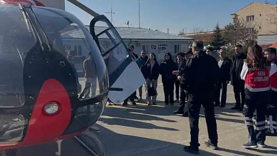 Başkan Büyükkılıç'ın özel projesi Bilişim Akademisi'nin öğrencileri, havacılık teknolojilerini yerinde inceledi