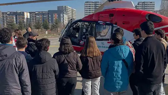 Başkan Büyükkılıç'ın özel projesi Bilişim Akademisi'nin öğrencileri, havacılık teknolojilerini yerinde inceledi