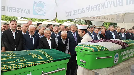 Başkan Büyükkılıç'ın yengesi son yolculuğuna uğurlandı