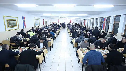 Başkan Büyükkılıç, kahraman jandarmalarla iftar sofrasında buluştu