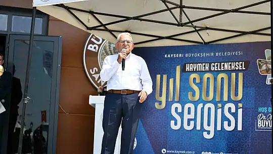 Başkan Büyükkılıç, KAYMEK Yılsonu Sergisi'ni açtı