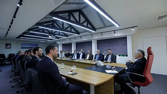 Başkan Büyükkılıç Kayseri Turizm Ödülleri Komisyonu'nu ağırladı