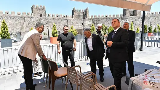 Başkan Büyükkılıç, MÜLHEM Kayseri Mutfağı'nda incelemelerde bulundu