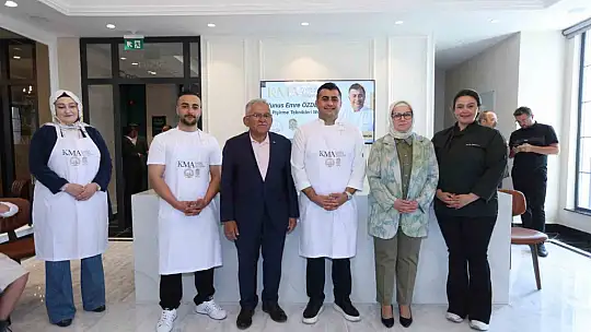 Başkan Büyükkılıç, Mutfak Sanatları Merkezi'nde Workshop etkinliklerine katıldı