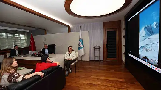 Başkan Büyükkılıç, Paris Büyükelçiliği Kültür ve Tanıtma Müşavirliği heyetini ağırladı