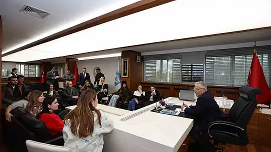 Başkan Büyükkılıç, Paris Büyükelçiliği Kültür ve Tanıtma Müşavirliği heyetini ağırladı