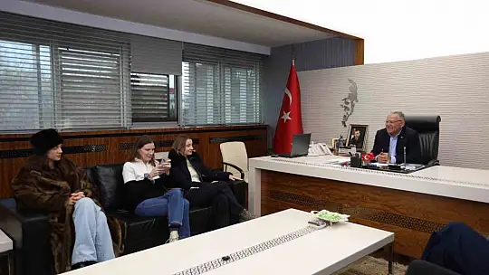 Başkan Büyükkılıç, Paris Büyükelçiliği Kültür ve Tanıtma Müşavirliği heyetini ağırladı