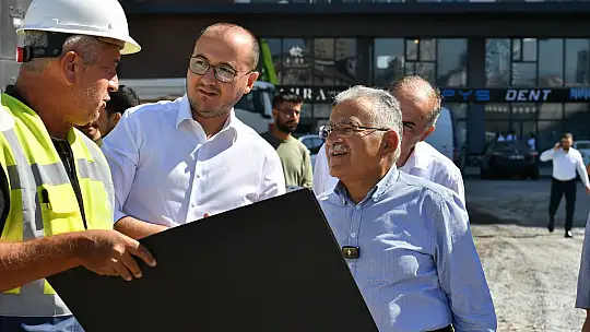 Başkan Büyükkılıç, Sahabiye Kentsel Dönüşüm Projesi'ni inceledi