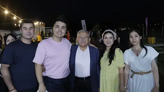 Başkan Büyükkılıç, Sarımsaklı'da kamp ateşini yaktı