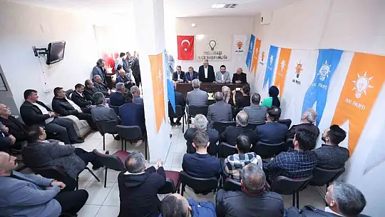 Başkan Büyükkılıç, Sarız ve Pınarbaşı'nı ziyaret etti