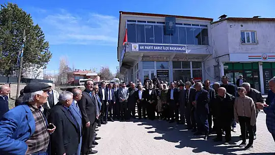 Başkan Büyükkılıç, Sarız ve Pınarbaşı'nı ziyaret etti