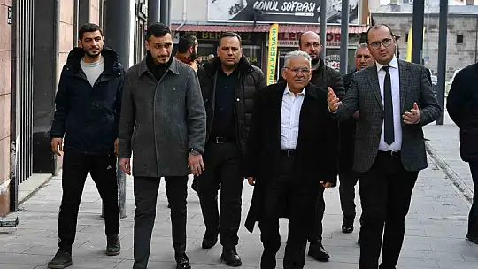 Başkan Büyükkılıç, Suriçi Camikebir Kentsel Dönüşüm Projesi'nde incelemelerde bulundu