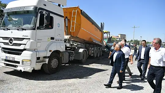 Başkan Büyükkılıç'tan 2 milyon TL'lik Erkilet Bulvarı bağlantı yoluna yakım takip