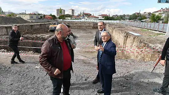 Başkan Büyükkılıç'tan Argıncık'ta modern yaşam alanları için ilk adım