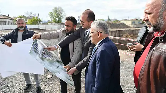 Başkan Büyükkılıç'tan Argıncık'ta modern yaşam alanları için ilk adım