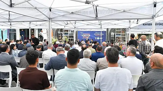 Başkan Büyükkılıç'tan Bünyanlılara: 'Emrinizdeyiz, hizmetinizdeyiz'