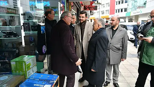 Başkan Büyükkılıç'tan Camikebir'de Gönül Belediyeciliği Buluşması