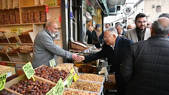 Başkan Büyükkılıç'tan Camikebir'de Gönül Belediyeciliği Buluşması