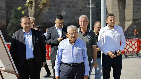 Başkan Büyükkılıç'tan Cumhuriyet Meydanı ve Yeraltı Çarşısı'ndaki yatırımlara yakın takip