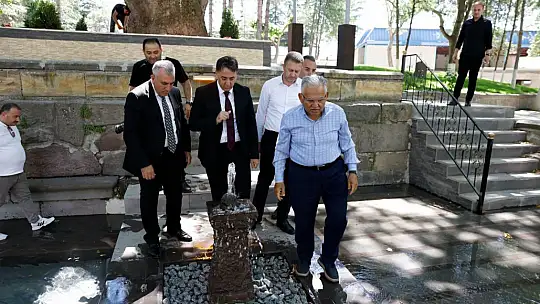 Başkan Büyükkılıç'tan Develi'ye yakın takip: Elbiz Parkı yenileniyor