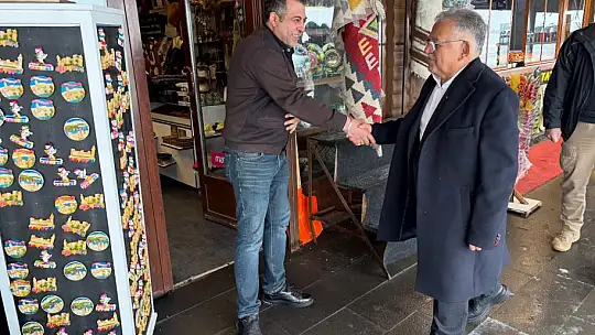 Başkan Büyükkılıç'tan Erciyes Kayak Merkezi'nde esnaf ziyareti