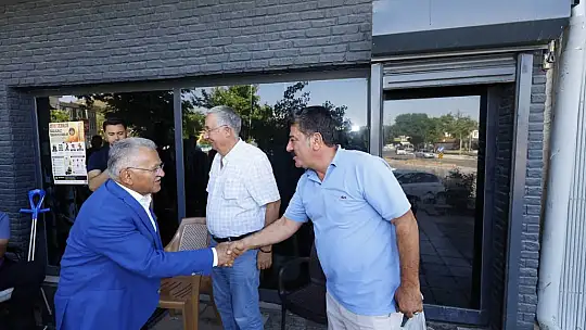 Başkan Büyükkılıç'tan gönül buluşmaları