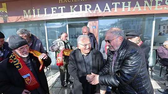 Başkan Büyükkılıç'tan Hacılar'da gönüllere dokunan ziyaret