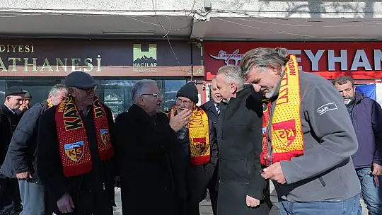 Başkan Büyükkılıç'tan Hacılar'da gönüllere dokunan ziyaret