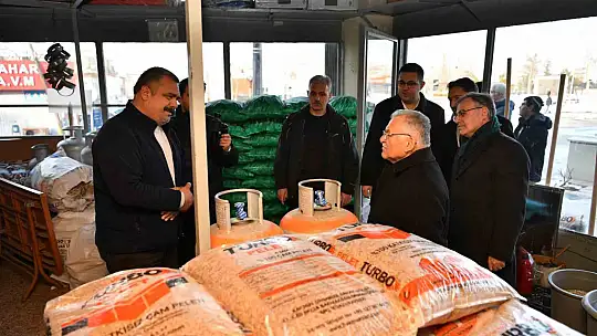 Başkan Büyükkılıç'tan Hacılar'da Ramazan'ı Şerif ziyaretleri