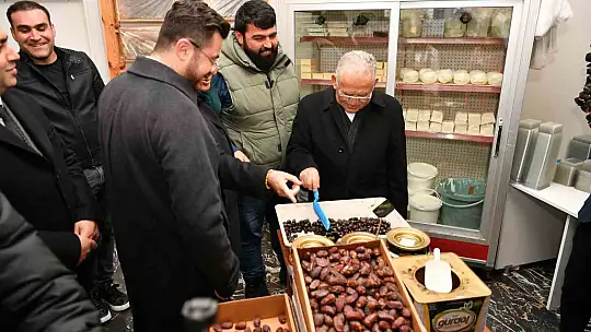 Başkan Büyükkılıç'tan Hacılar'da Ramazan'ı Şerif ziyaretleri