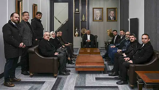 Başkan Büyükkılıç'tan Hacılar'da Ramazan'ı Şerif ziyaretleri