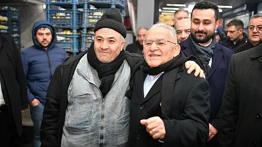 Başkan Büyükkılıç'tan Hal Kompleksi'ne sabah mesaisi