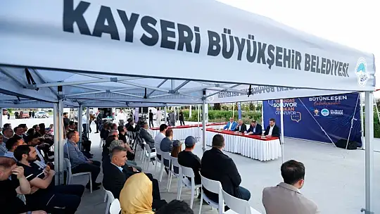 Başkan Büyükkılıç'tan halkla akşam buluşması