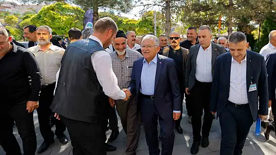 Başkan Büyükkılıç'tan İncesu ve Yeşilhisar'da muhtarlarla 'istişare' mesaisi