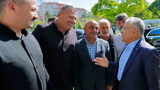 Başkan Büyükkılıç'tan İncesu ve Yeşilhisar'da muhtarlarla 'istişare' mesaisi