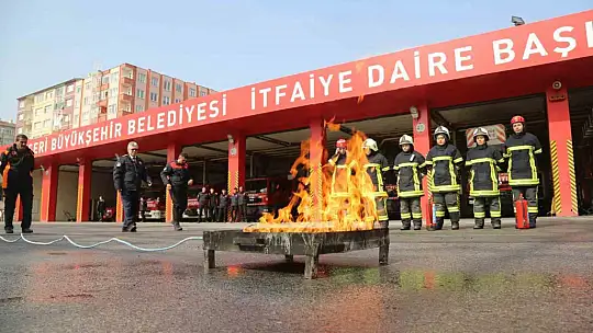 Başkan Büyükkılıç'tan itfaiye teşkilatına 100 milyon TL'yi aşan yatırım